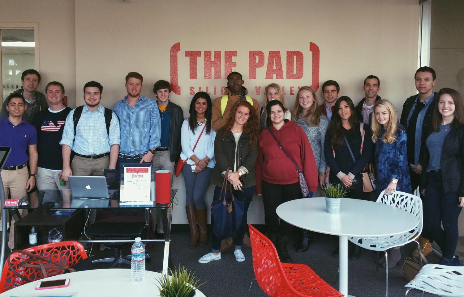 freelancers enjoying their time at the pad in Menlo Park