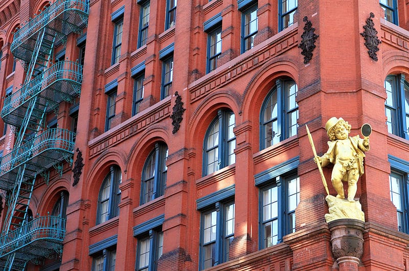 a good looking building in soho new york