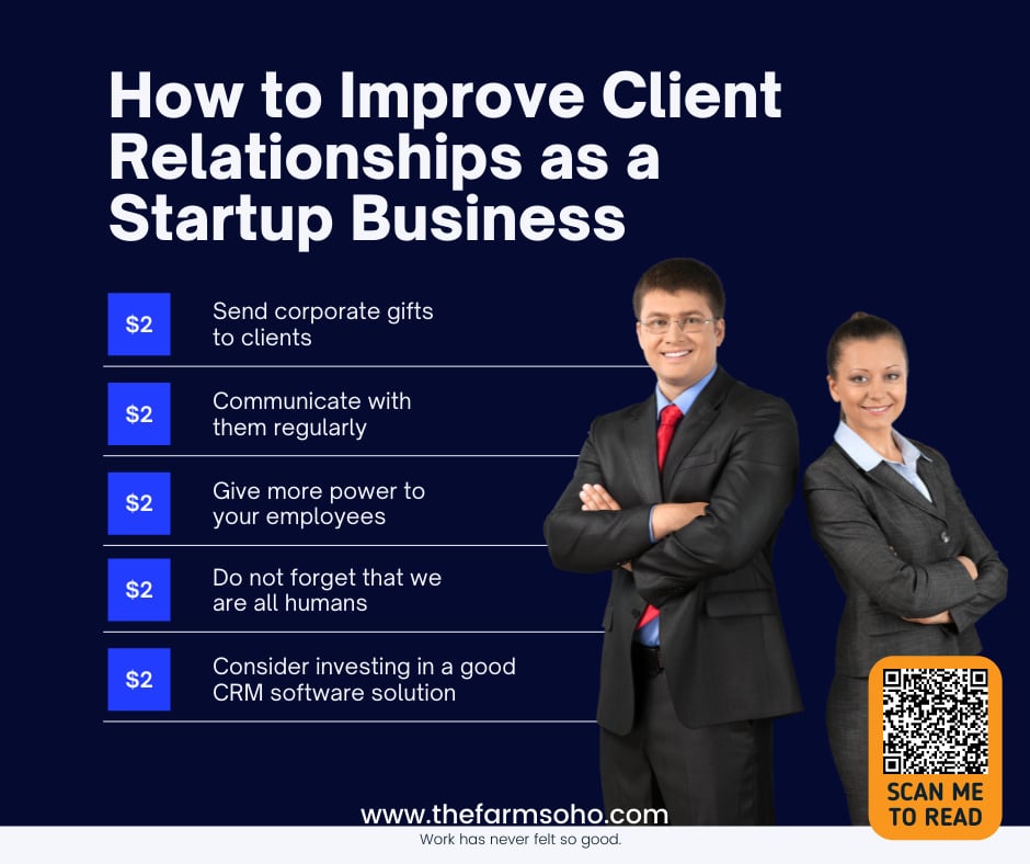 steps to improve client relationship as a startup business