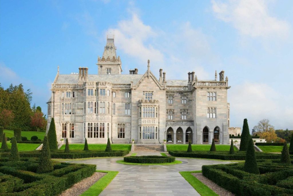 front view of Adare Manor