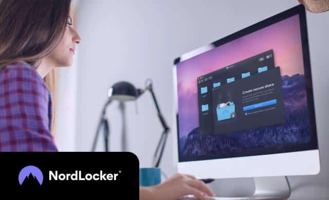 section 30% off the NordLocker Business encrypted cloud img